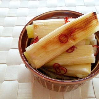 トースターで♪焼きネギのマリネ✿